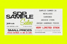  Souvenirs de Pomme sample sale