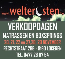 Verkoopdagen matrassen en boxsprings