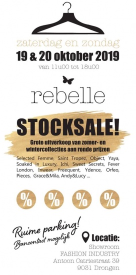 Rebelle Stocksale