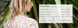 Stockverkoop XANDRES, XANDRES XLINE en HAMPTON BAYS