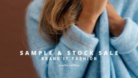 Stock- en sample sale BRAND'it Fashion - winter editie
