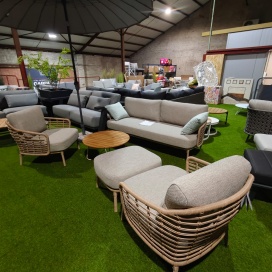 Outlet tuinmeubelen, mega aanbod, direct leverbaar 