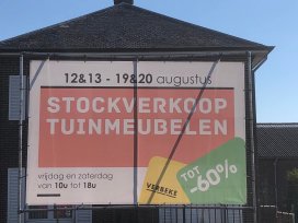 Verbeke Outdoor stockverkoop tuinmeubelen