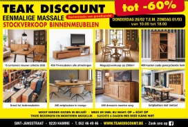 FABRIEKSVERKOOP MASSIEVE BINNENMEUBELEN en TUINMEUBELEN Hamme