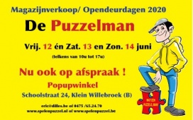 Opendeurdagen / Magazijnverkoop  bij De Puzzelman