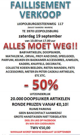 Faillissement Verkoop