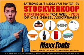 MAXXTOOLS mega stockverkoop