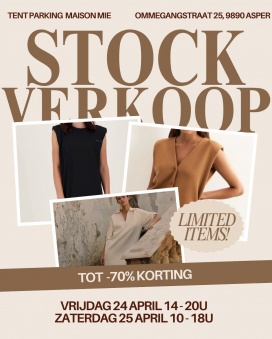 Maison Mie stockverkoop