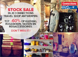 Stock Sale: tot -60% op kleding, rugzakken & reisaccessoires!