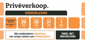 Privéverkoop modemakers - kinderkleding