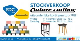 Stockverkoop Quinze & Milan