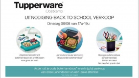 Tupperware stockverkoop