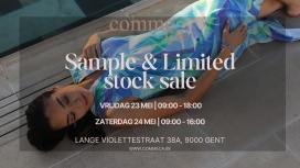 Comme ça sample en limited stock sale