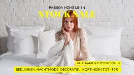 Stockverkoop Passion Home Linen