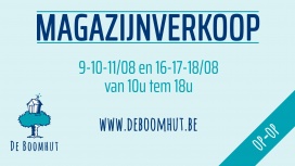 Magazijnverkoop De Boomhut