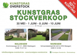 Kunstgras Stockverkoop van Overstocks - De Beste kwaliteit voor de beste prijs!