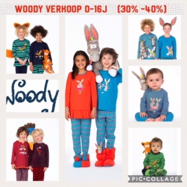 JX KIDS OUTLET - Grote WOODY verkoop + kinderkleding  (0-16j)