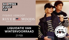River Woods stockverkoop – Le Salon VIP
