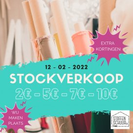 Stockverkoop De Stoffenschuur