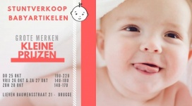 Stuntverkoop Babyartikelen Brugge