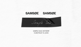 Samsøe Samsøe sample sale