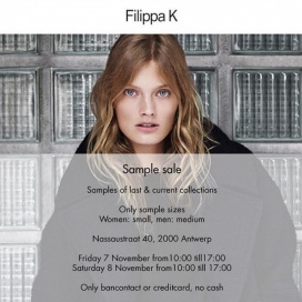 Filippa K sample sale
