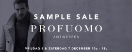 Sample Sale Profuomo en Michaelis