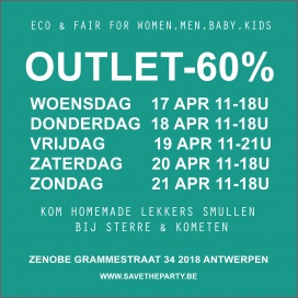Savetheparty.be OUTLET -60%