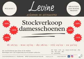 Stockverkoop Damesschoenen Levine