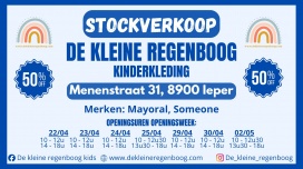 Stockverkoop De Kleine Regenboog