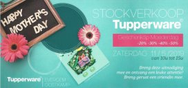 TUPPERWARE stockverkoop 