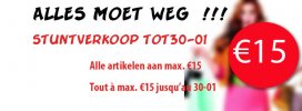 Stuntverkoop Pop in Store Kortrijk