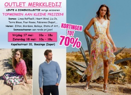 Stockverkoop merkkledij dames&heren lente/zomer