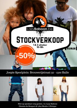 Stockverkoop Lazybaboon.be