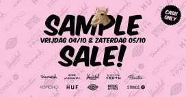 Sample Sale skateboard merken