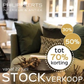 Grootse STOCKverkoop Interieur Philippaerts Home