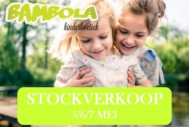 Stockverkoop 5/6/7 MEI