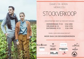 Stockverkoop merkkledij dames en heren