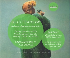 Collectieverkoop handtassen, klein lederwaren, modeaccessoires en reisartikelen