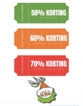 Tot -70% extra - totale uitverkoop bij Pierrot Outletstore 