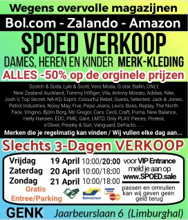 SPOED VERKOOP in Genk  van merkkleding Bol.com - Zalando - Amazon