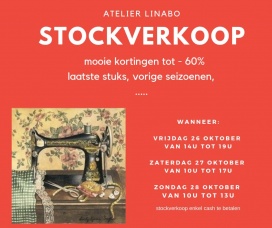 Stockverkoop Atelier Linabo