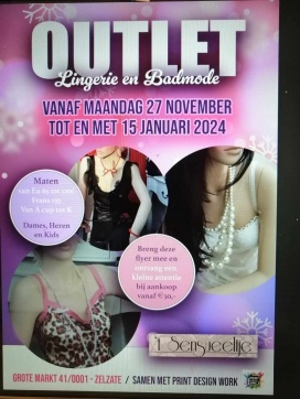 Outlet badmode en lingerie