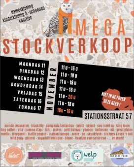 Mega Stockverkoop Stationsstraat