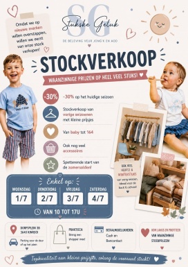 Stukske geluk stockerkoop