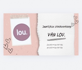 lou stockverkoop