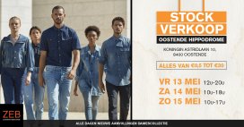 Stockverkoop Zeb Fashion Oostende