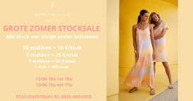 More Than That - grote  zomer stocksale