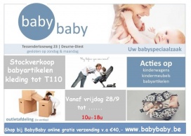 Stockverkoop last items babyartikelen en winterkleding baby/kleuter tot 104