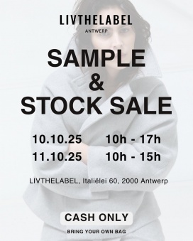 Livthelabel Antwerp sample & stock sale